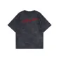 Black with Red Print