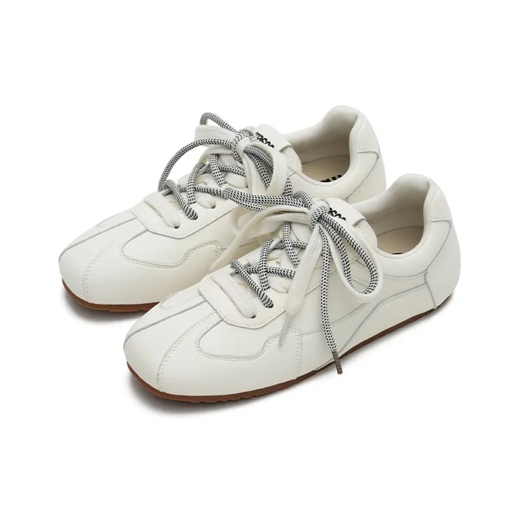 MASOOMAKE German Army Trainers Lightweight Low Top Casual Shoes Women's-15