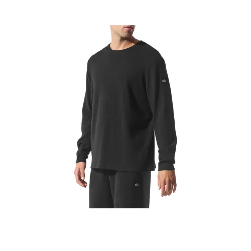 Alo Yoga Elevate Waffle Long T Shirt Men's