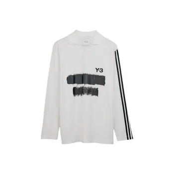 Y 3 Free Shipping With AdiClub Y 3 Graphic Logo Long Sleeve Tee