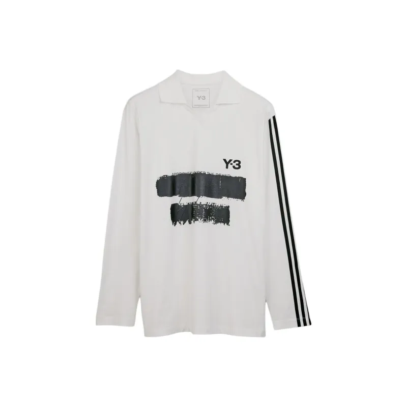 Adidas Free Shipping With AdiClub Y 3 Graphic Logo Long Sleeve Tee-0
