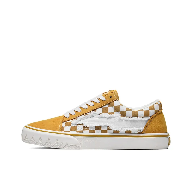 VFTS Canvas Shoes Unisex Black White-10