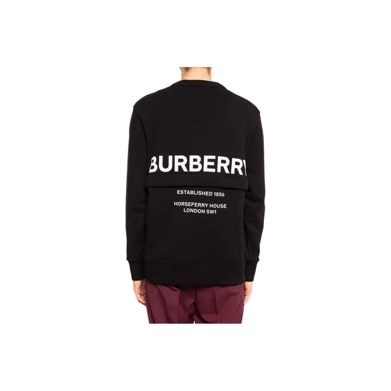 Burberry Sweatshirts Men Black-0