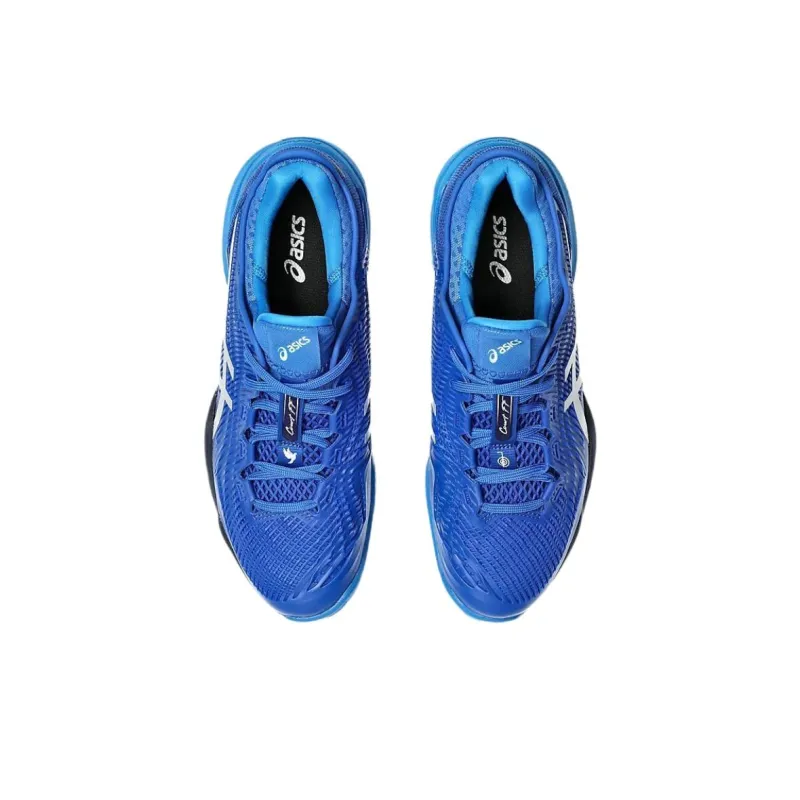 Asics Court Ff 3 Novak Clay Tuna Blue Pure Silver-3
