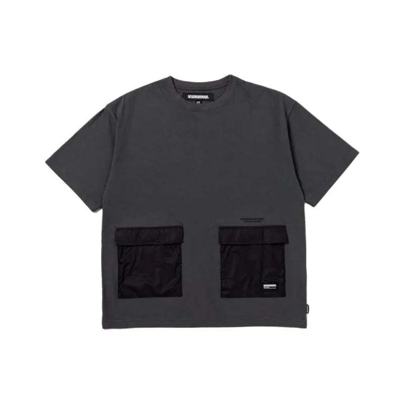 NEIGHBORHOOD Design Cotton T shirt-5