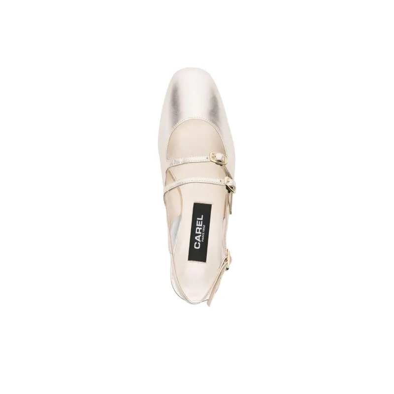 Carel Peche Casual Single Shoes Women's Silver-4