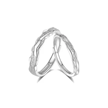 7℃ 999 Fine Silver Rings Unisex