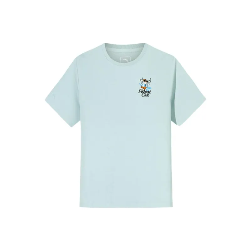 Anta T Shirt Men's Sea Foam Cyan-0