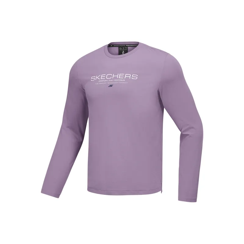 Skechers T-Shirt Men's Mature Grape Purple-0