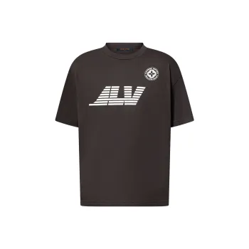 LOUIS VUITTON Washed Printed Cotton T-Shirt