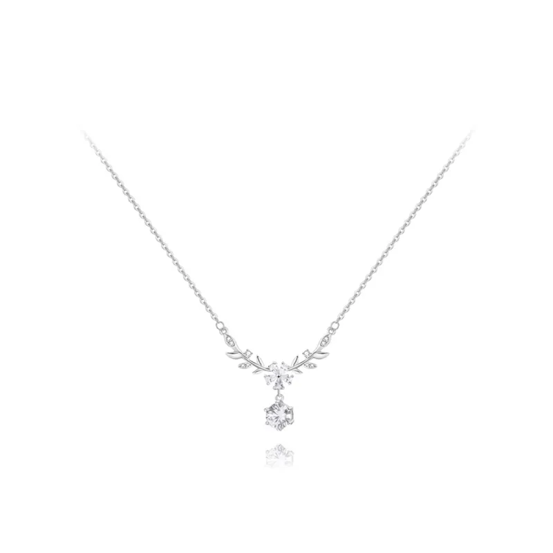 KUMET Sterling Silver Necklaces Women's-6