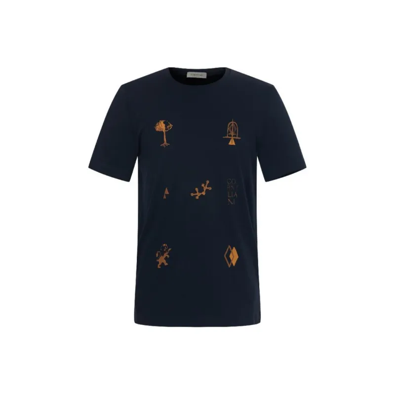 CORNELIANI T Shirt Men's Navy Blue-0