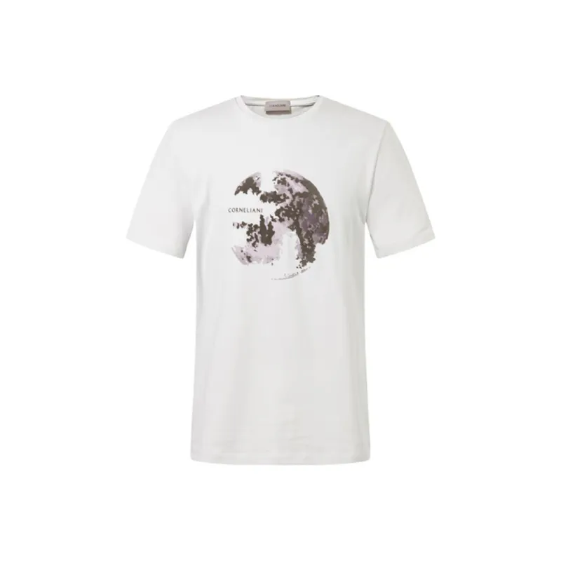 Corneliani T Shirts Men White-0