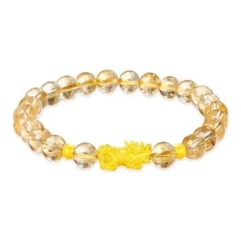 KING TAI SANG Crystal Bracelets Unisex