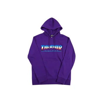 Thrasher Sweatshirts Unisex Purple