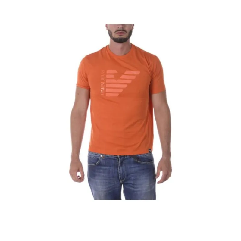 ARMANI JEANS T Shirt Men's Orange-0