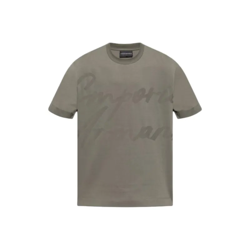 EMPORIO ARMANI Crewneck Short Sleeved T Shirt-0