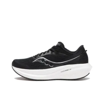 Saucony Triumph 21 Low Top Running Shoes Women's Black
