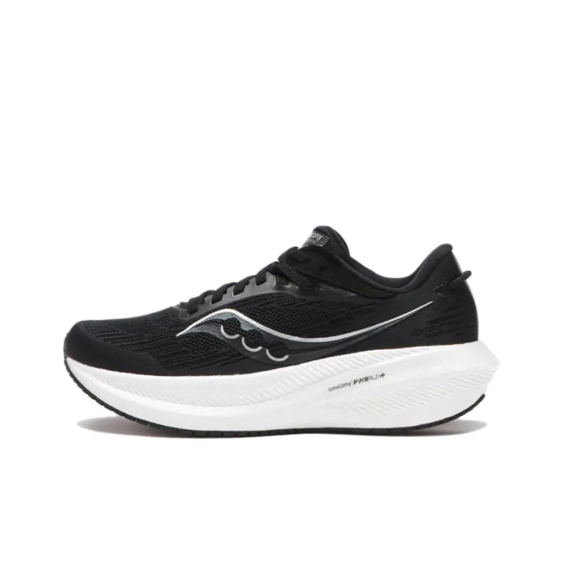 Saucony Triumph 21 Low Top Running Shoes Women's Black-0