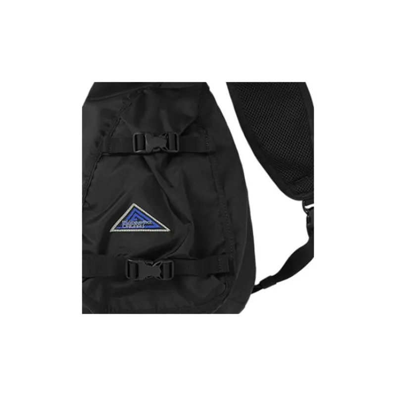 Thisisneverthat Nylon Shoulder Bag Crossbody Bag Unisex Black-3