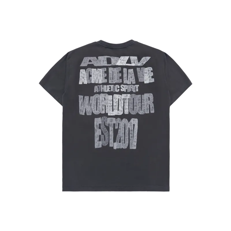 Acme De La Vie/ADLV FW24 T Shirt Unisex Charcoal Gray-0