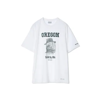 Columbia Navidad Butte T-Shirt Men's White Beaver