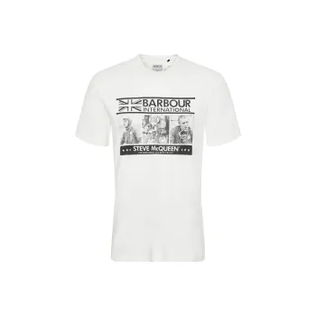 BARBOUR International Graphic Printed T Shirt