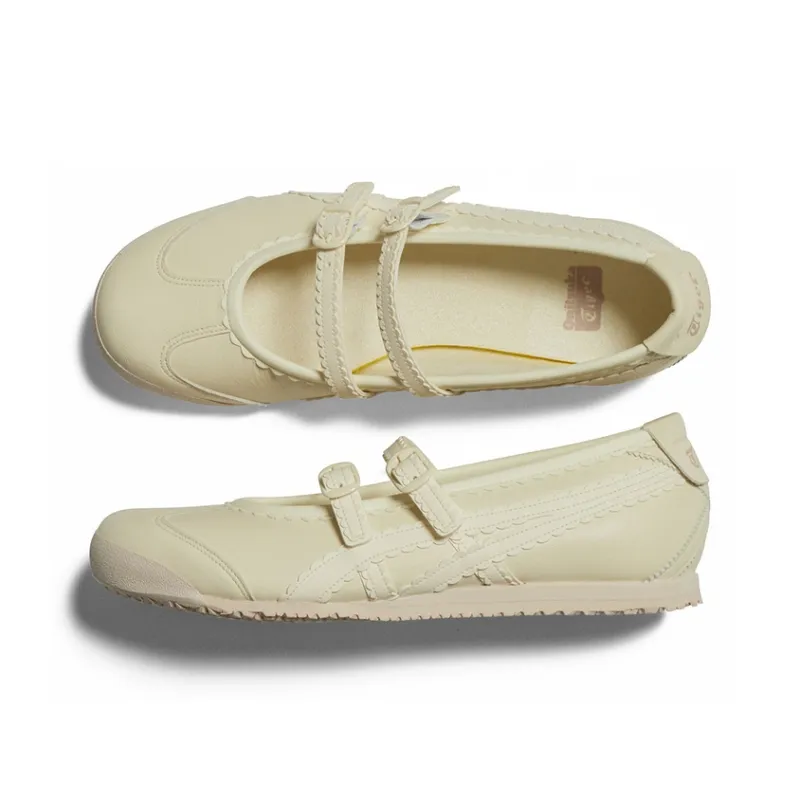Asics Onitsuka Tiger Mexico 66 Tgrs Ivory Cream Women's-4