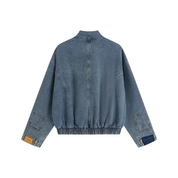WARNING LIGHT Denim Jacket Unisex