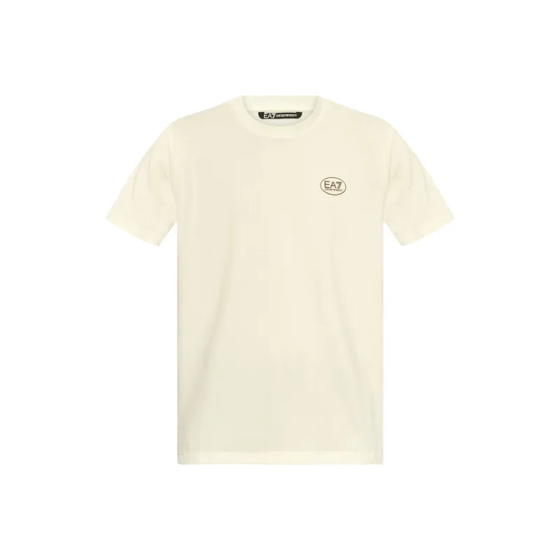 EMPORIO ARMANI Logo patch T shirt-0