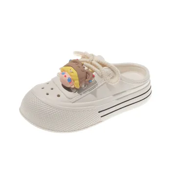 AJPAP EVA Quiet Odor Resistant Abrasion Resistant Wrap toe Slippers Women's