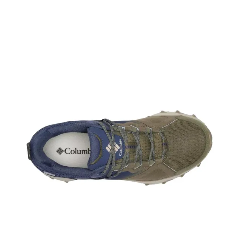Columbia Peakfreak Anti Slip Wear Resistant Low Top Hiking Shoes Women's Blue Green-2