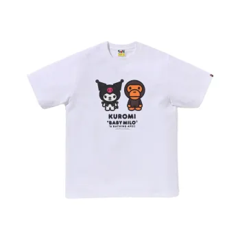 A BATHING APE X Kuromi Baby Milo Tee