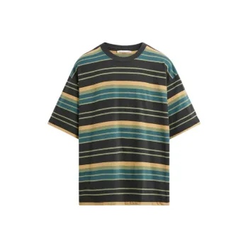 ZARA T Shirts Men Dark Brown