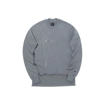 Rick Owens X Champion Sweatshirts Unisex Gray
