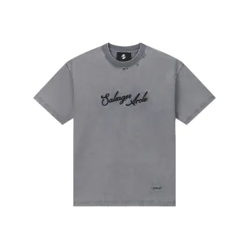 THE SALVAGES FASHION CLUB T Shirt Unisex Washed Gray