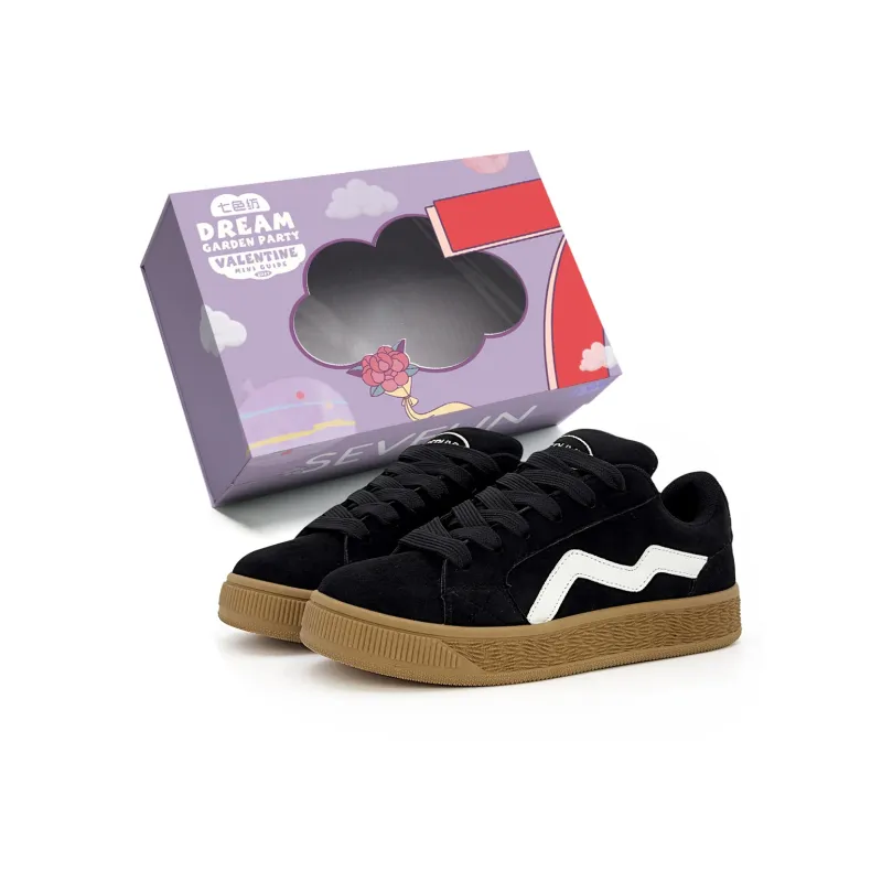7 SEVFUN Slip Resistant, Abrasion Resistant, Breathable Low Top Skateboard Shoes Unisex-5