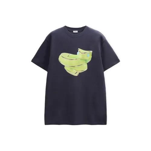 LOEWE SS25 T Shirt Men's Marine Blue