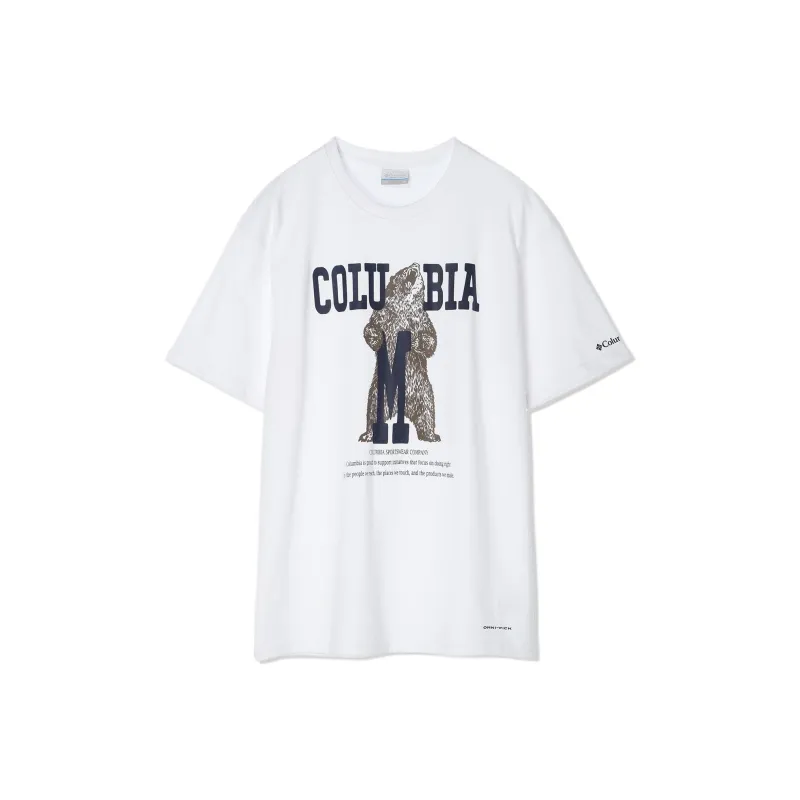 Columbia Navidad Butte T-Shirt Unisex White-0