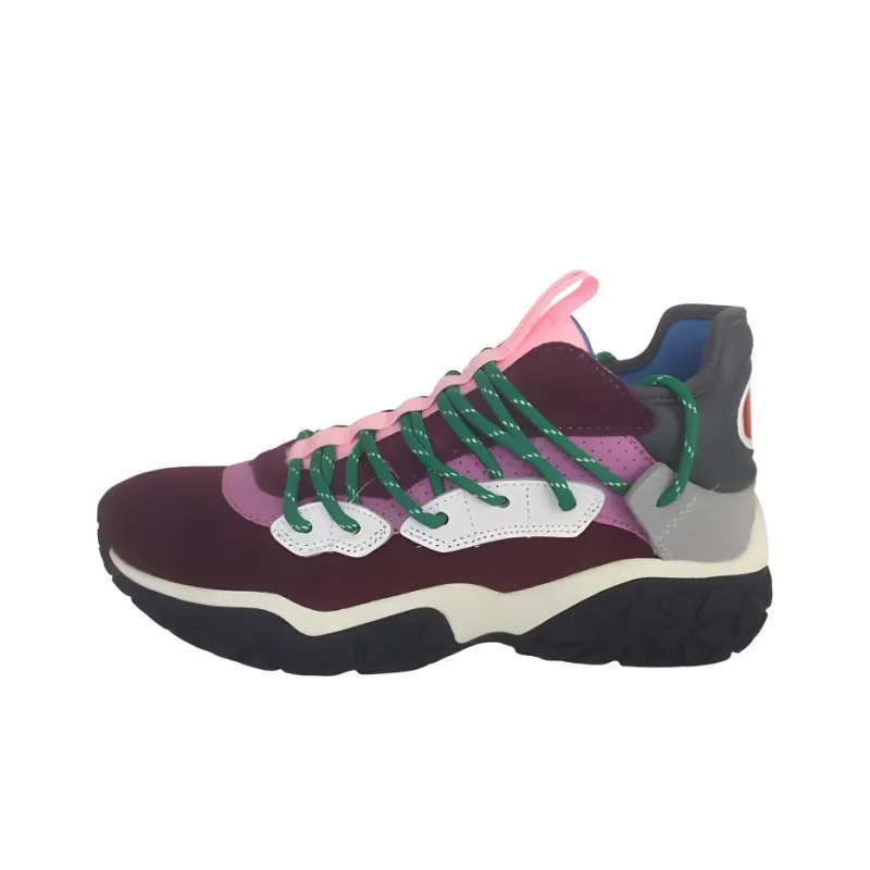 Champion Tank W Venetian Cushioning Wear-Resistant Low-Top Casual Shoes Women's Purple Gray-0