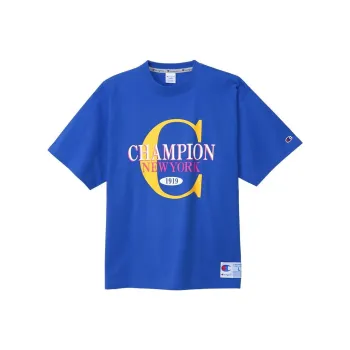 Champion T Shirt Unisex Royal Blue