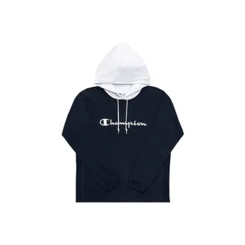 Champion Sweatshirt Japan Version Unisex Navy Blue