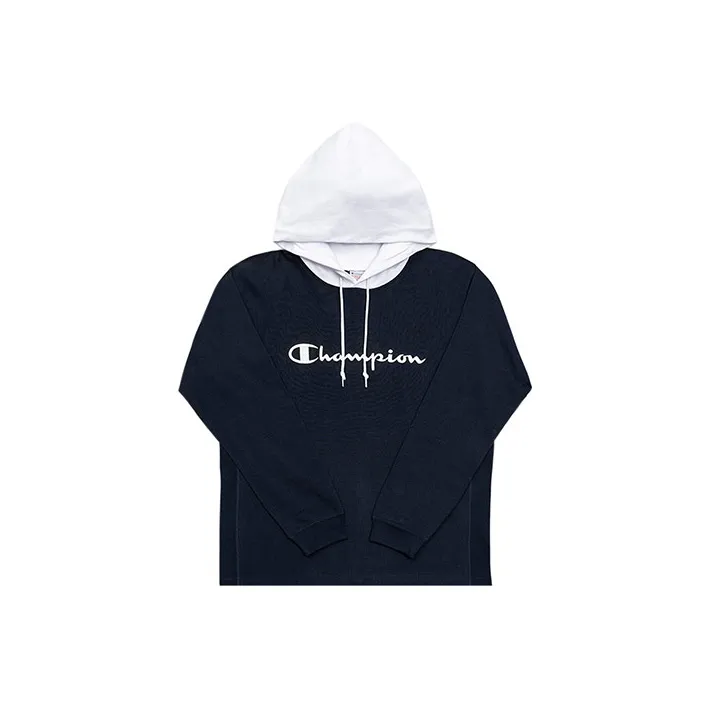 Champion Sweatshirt Japan Version Unisex Navy Blue-0