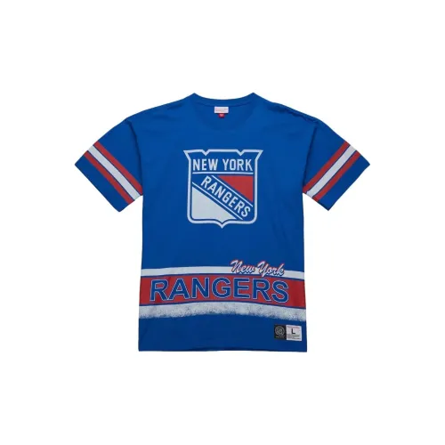 Mitchell & Ness x NHL T Shirt Men's Blue