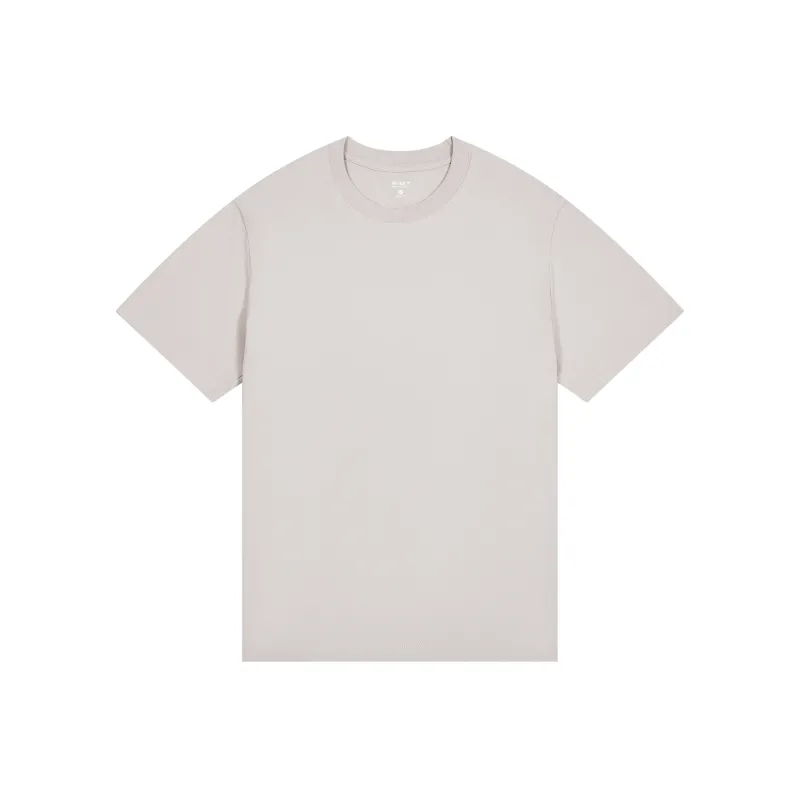 MIANDEMEIXUE Loose Fit Casual Inner Short Sleeved T Shirt Unisex Solid Color-10