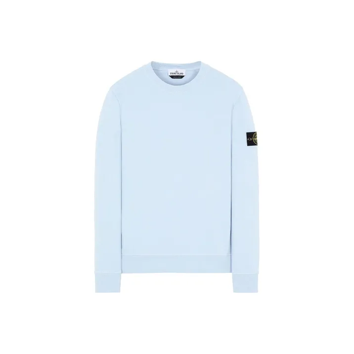 STONE ISLAND Sweatshirt Men's Sky Blue-0