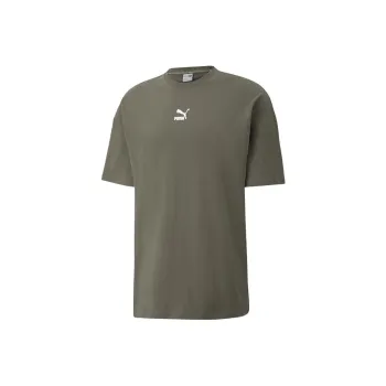 PUMA T Shirts Men Olive