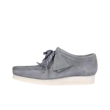 Clarks Originals Wallabee Boot Grey Suede Crepe