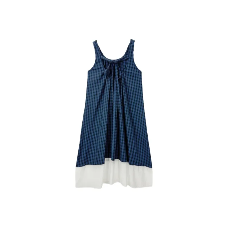 YGPRW Sleeveless Dresses Women's Blue-1
