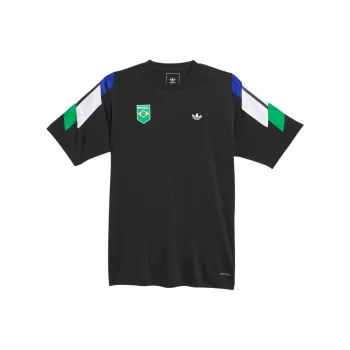 Adidas Originals BRASIL POWER OF THREE JERSEY T Shirt Men's Black